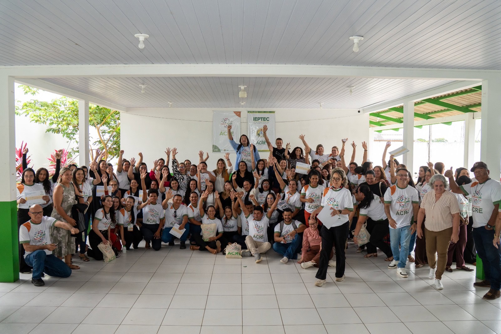 Encerrando uma semana de aprendizado, 134 profissionais da assistência social concluem CapacitaSuas no interior do Acre